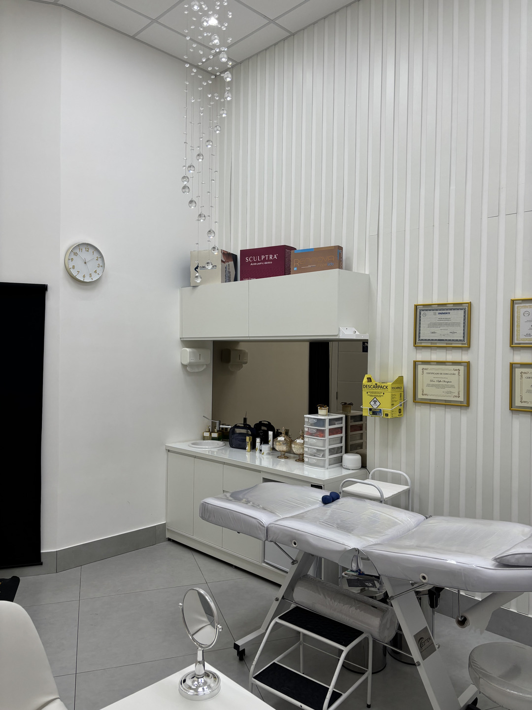 Recepção da Clínica Biavatti em Maringá
