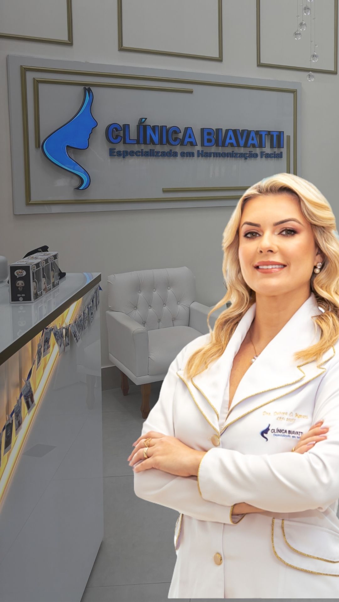 Tratamento de harmonização facial na Clínica Biavatti em Maringá